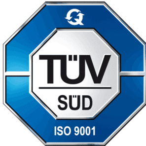 TÜV Zertifikat, TÜV Siegel, ISO 9001